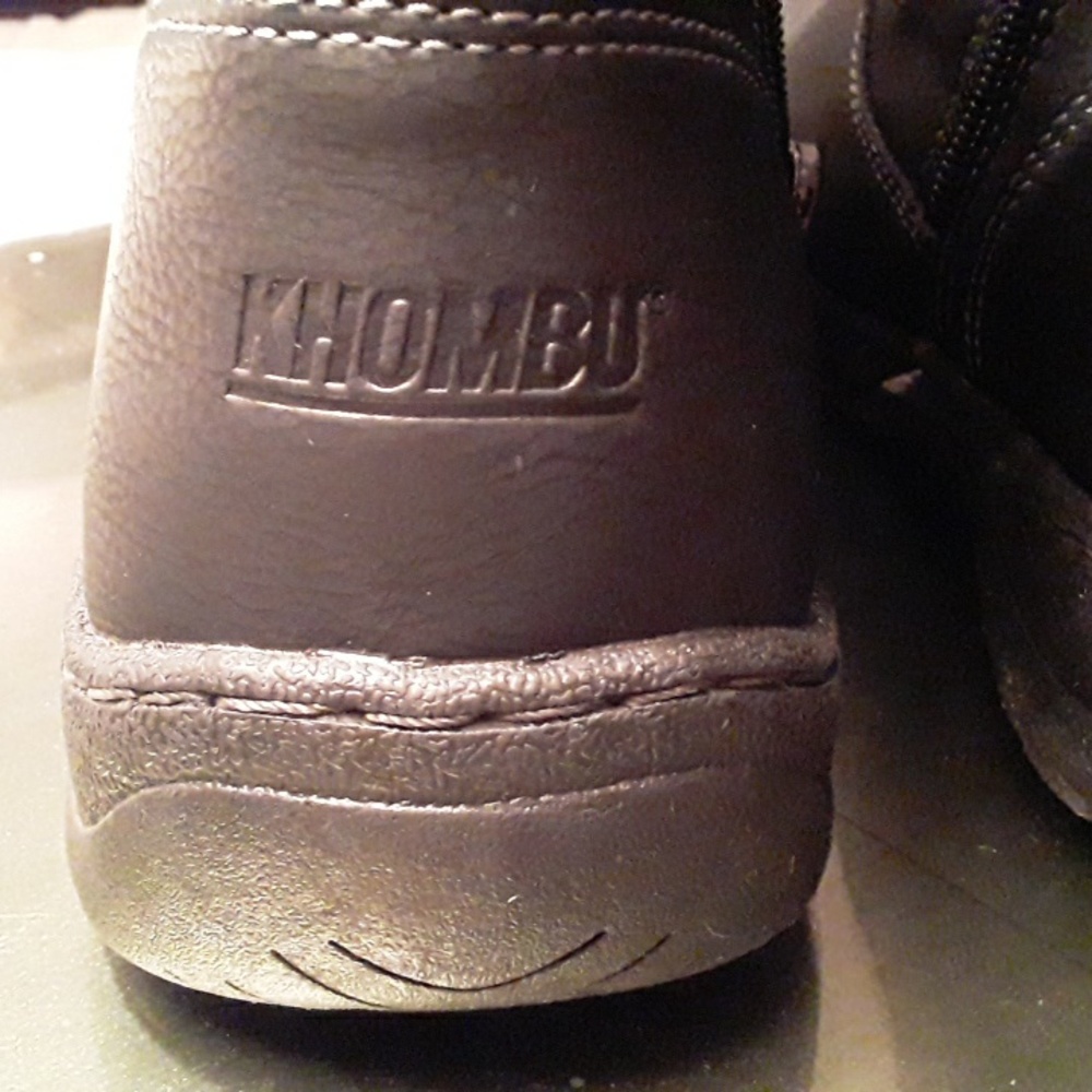 NWOT KHOMBU Addison Ankle Boots Memory Foam zip up Size 9M Black Womens - Picture 10 of 16